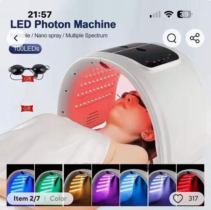 Aparat cu lumină fotonică LED - Terapie cu lumină LED