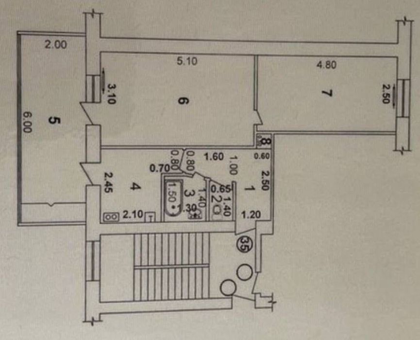 2-Комн. Кирпичный. Продажа. Уй-Жой. БИЙ. Метро.