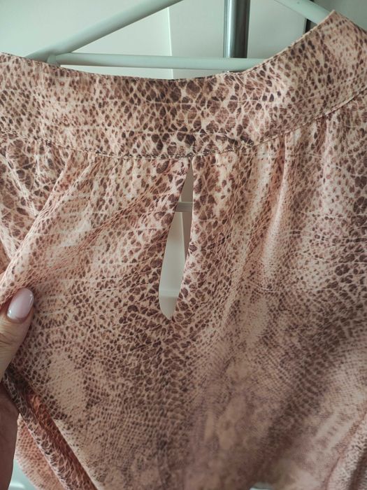 Блуза Mango, змийски принт, размер L