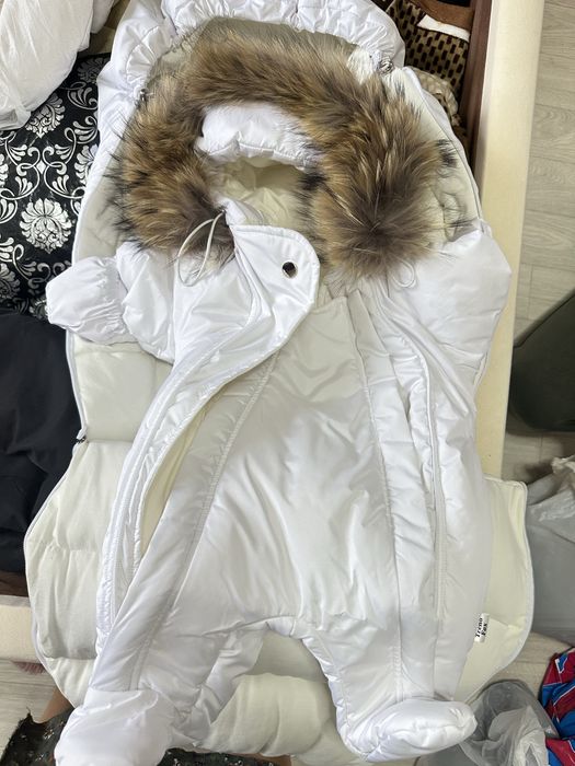 Продам детский кокон и комбенизон