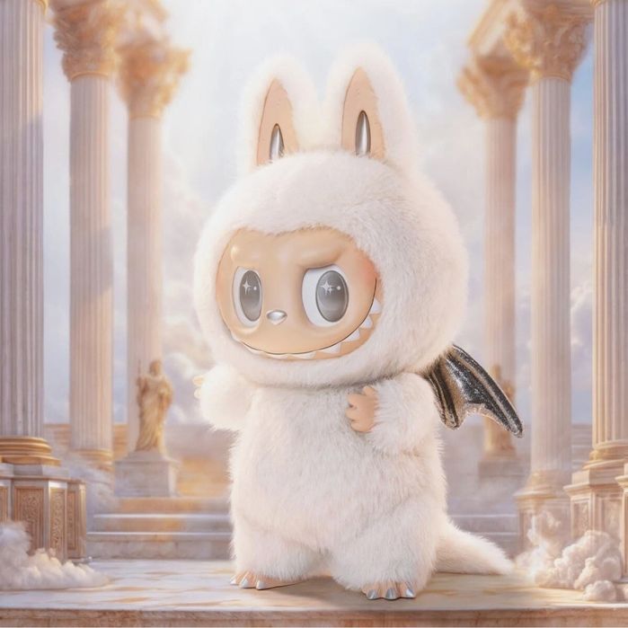 Голямо Лабубу Angel 40см Labubu Ангел Limited Edition
