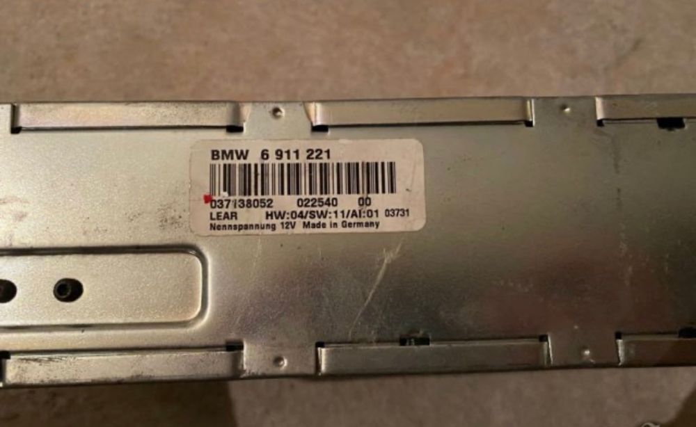 TV тунер за BMW E39