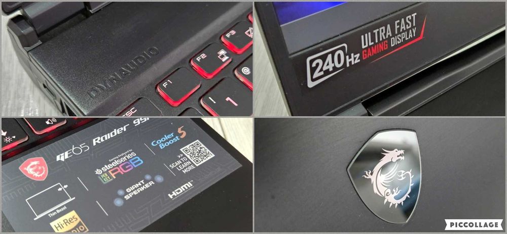 RTX 2070 | 240Hz IPS | i7 | Dynaudio | 512GB | 16 RAM | MSI GE65 Raider мси райдер лаптоп laptop gaming гейминг