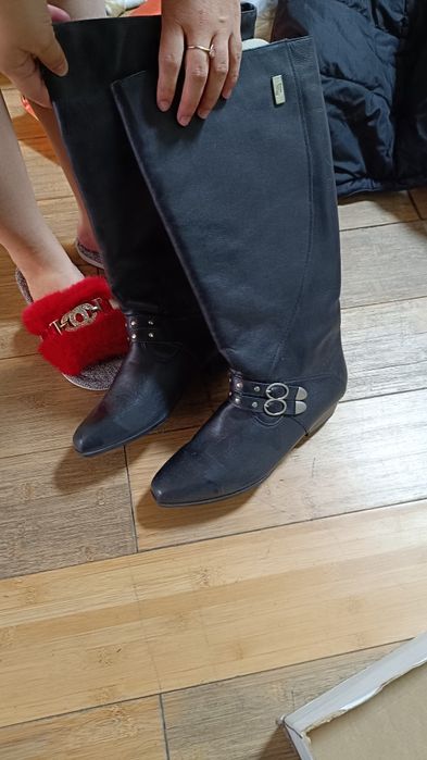 Сапоги казаки 40 размер