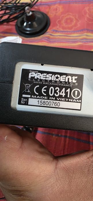Vand stație Cb President Teddy