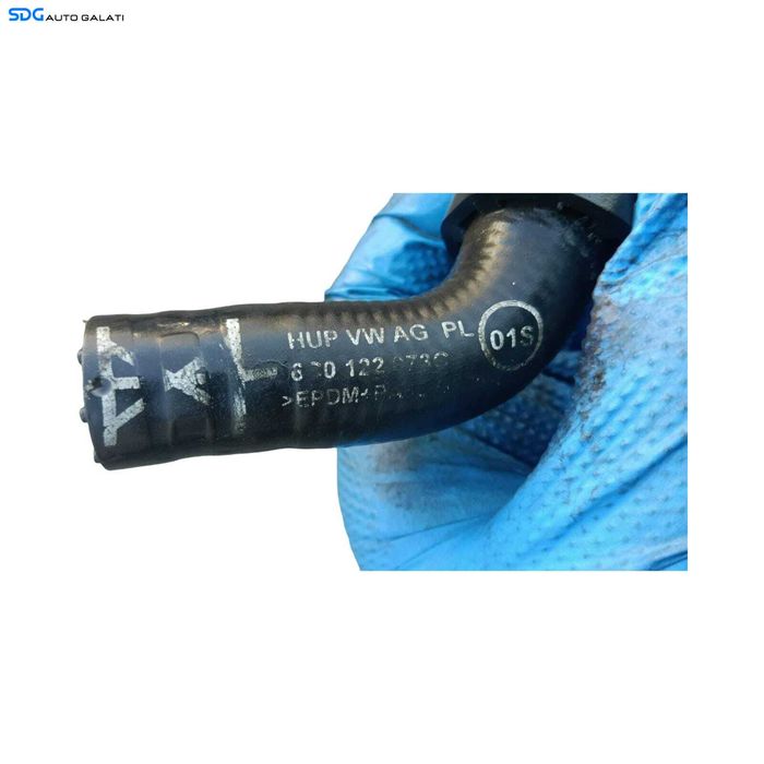 Conducta Teava Apa cu Furtunuri Volkswagen Polo 6R 1.4 TDI CUSA 2015 - 2017 Cod 6C0121070B 6C0122073C [M9585]