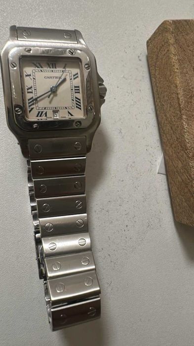 Ceas de mână Cartier Santos Galbée,