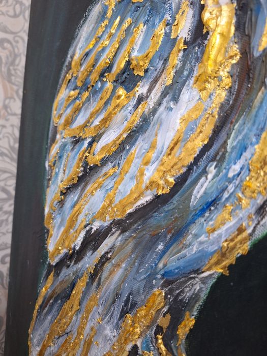 3д картина совы декоративная