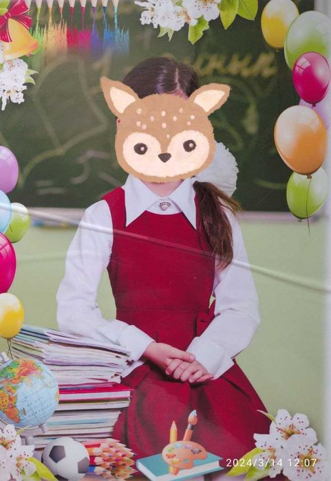 Сарафан и блуза белая, школьная форма