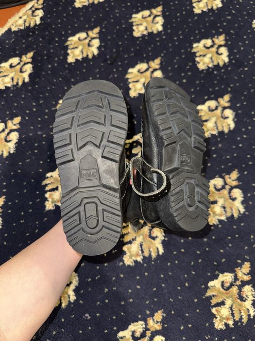 Детские кожаные ботинки Polo Ralph Lauren, р. 27.5 (US 11)