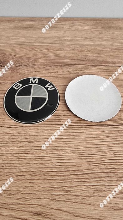 Задна емблема BMW E46 комби 65мм тип люспа