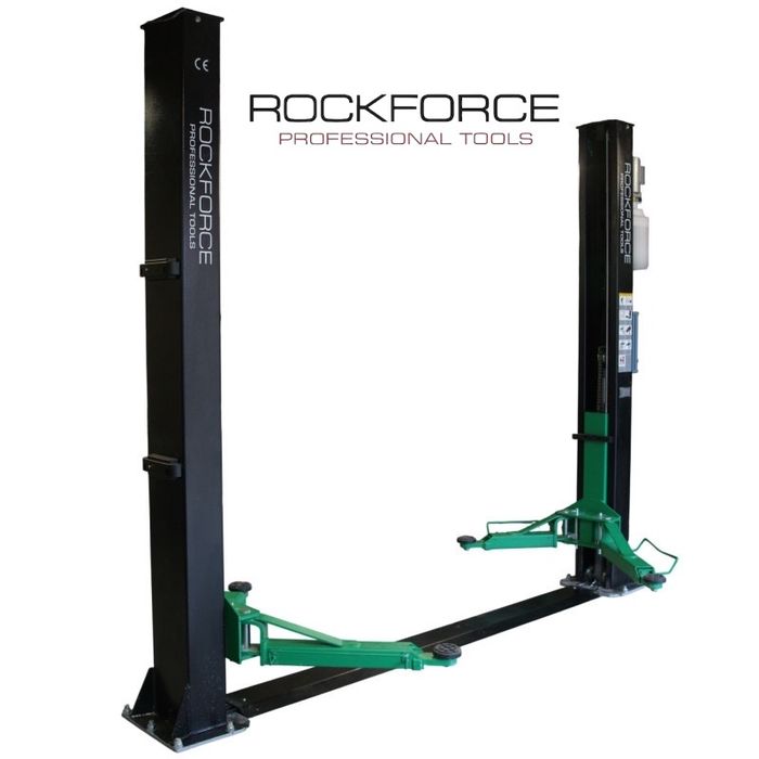 Двуколонен подемник за кола 4 тона с ел. контри ROCKFORCE