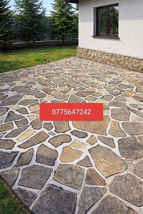 Piatra naturala de munte si montaj profesional