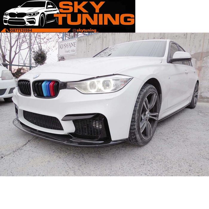 Bmw F30/31 M3 лип Бмв ф30/31 м3 броня lip добавка предна броня 3series