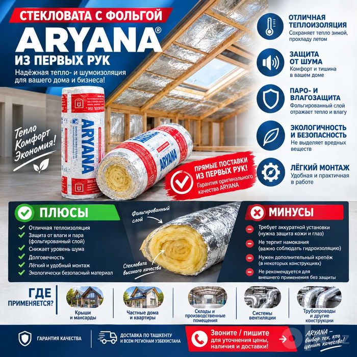 Минвата Минеральная вата Стекловата steklovata mineralvata Иран