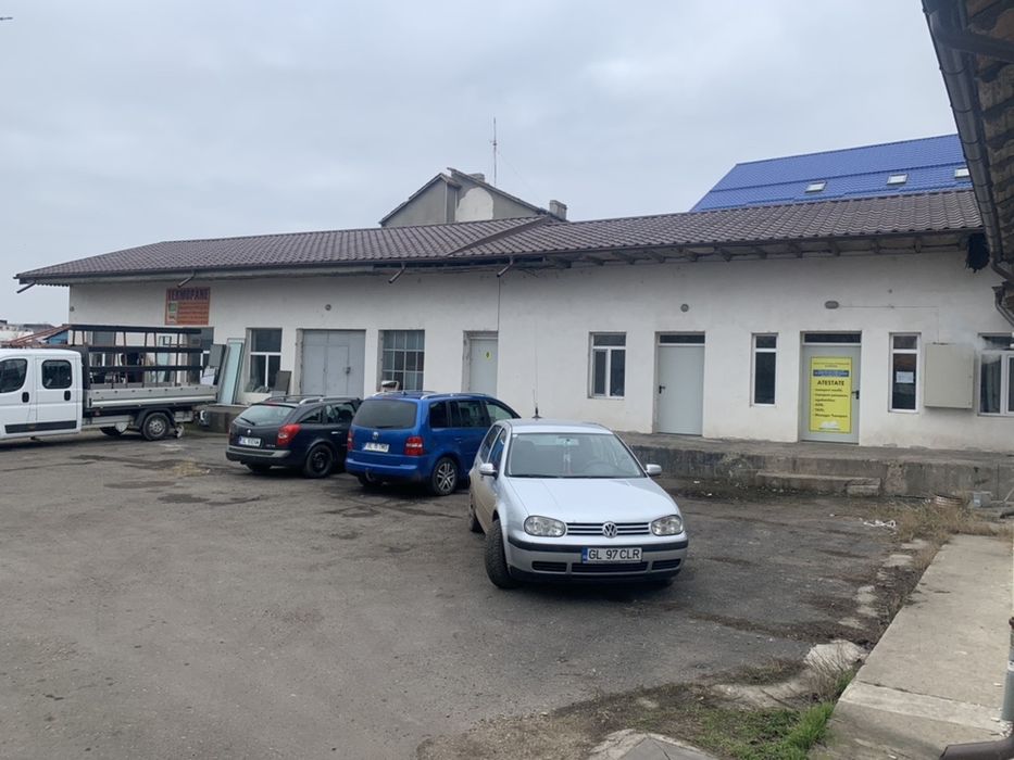 Spatiu comercial + teren Str Cuza Vodă 2076 mp