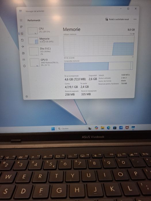 Hope Amanet P4-Asus Vivobook Go 14/15  Ryzen5/512Gb SSD/RAM 8GB