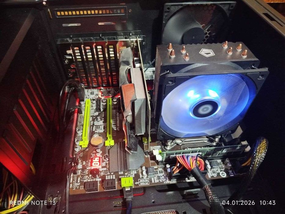 Продаётся комплект ПК + монитор LG 24" IPS — готов к работе