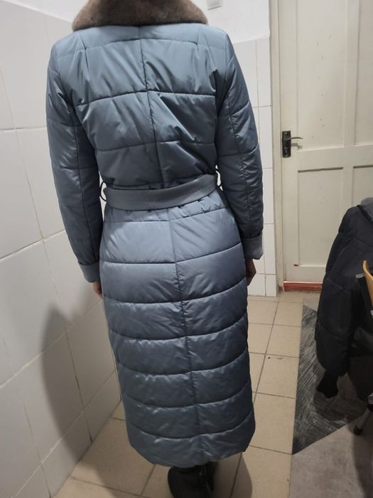 Пальто норка жагасымен