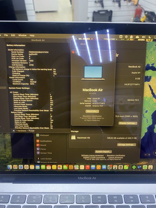 MacBook Air 13 M1 2020 TM79