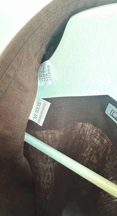 Мужская льняная рубашка ZILLI