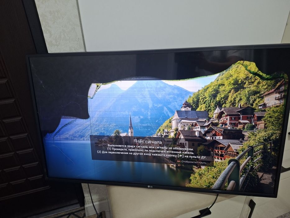 LG 43 4K UHD Smart TV 2020 год б/у экран алиштириш керак