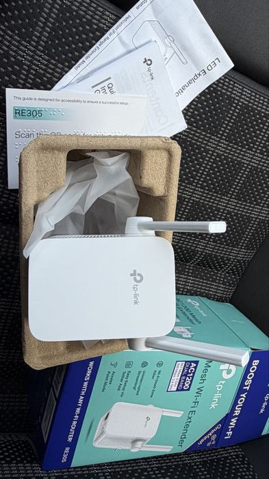 Amplificator wi-fi TP-Link nou cu bon si garantie