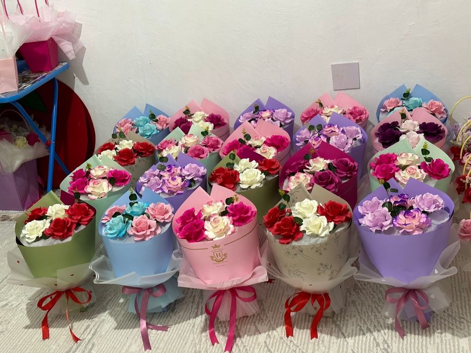 Мыльный цветы.Сабын гулдер