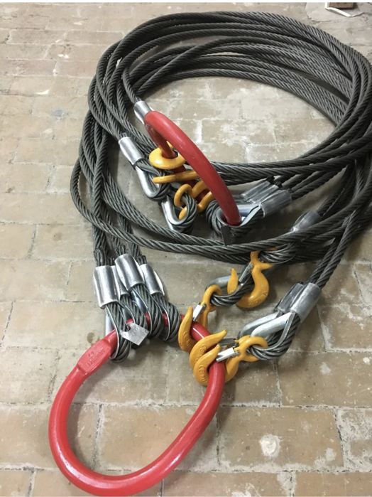 Стропы канатные, цепные