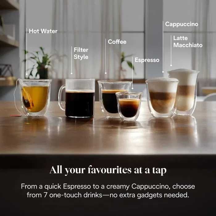 De'Longhi Magnifica Evo, Кафемашина, 1450W, 1,8л ECAM292.81 Latte
