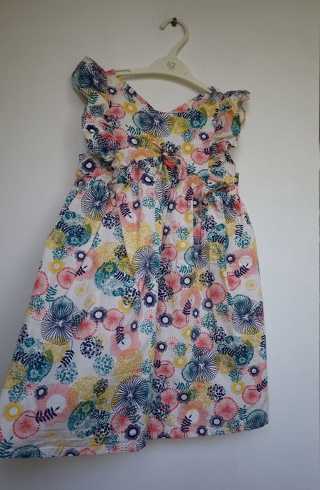 Rochie cu flori fetițe 6 ani