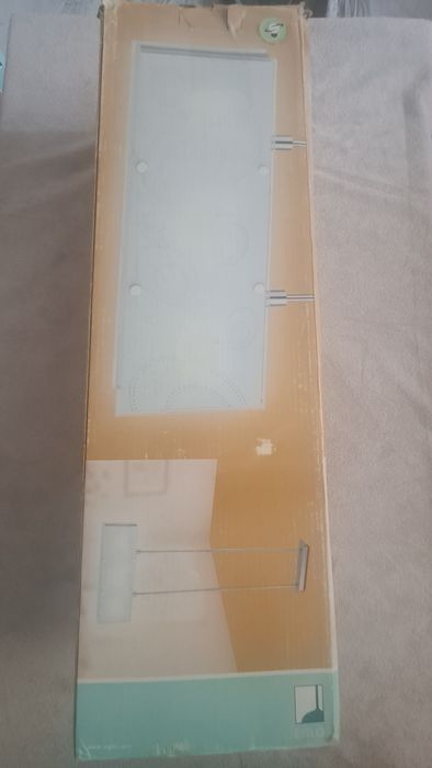 Lustră eglo INDO 1, G9, 3X9W, IP20, oțel nichel mat, sticlă decorativă