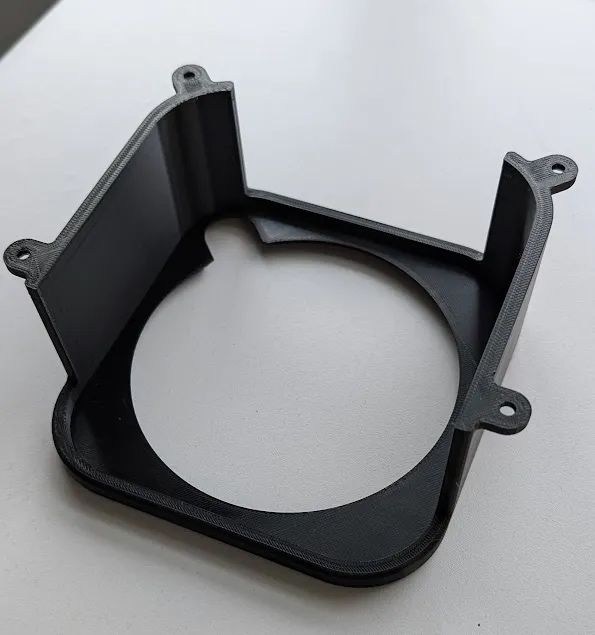 Suport Sub Birou Mac Mini M4 / Mount Desk MacMini Dock Nou