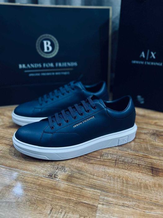 Armani exchange мужские кожаные кроссовки РАЗМЕР 44, 45