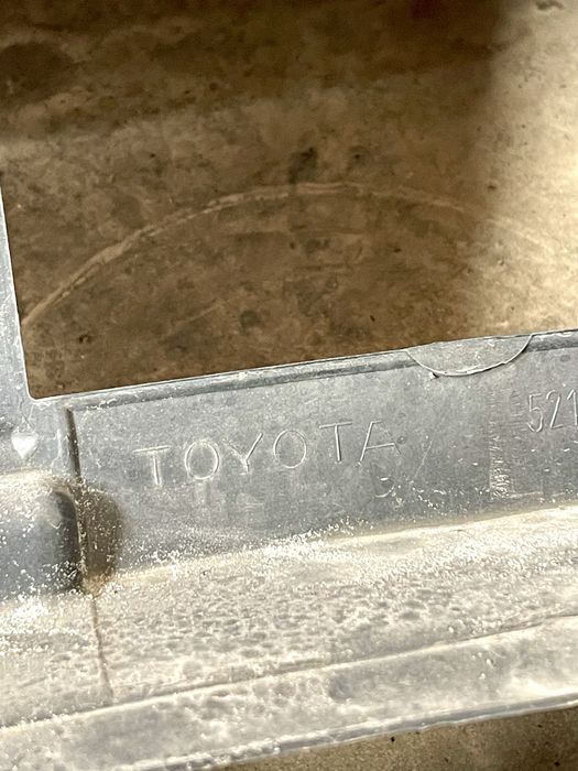 Передний бампер Рестайл на Alphard Альфард