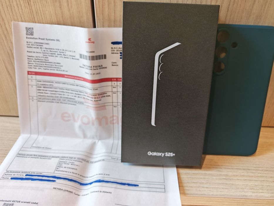 Samsung Galaxy S25+ nou- garantie