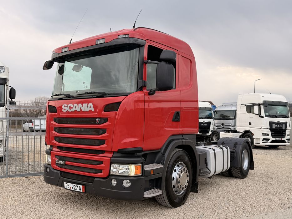 Scania G450 01.2015 / 651.000km *Opticruise automat* HYVA KIT *german