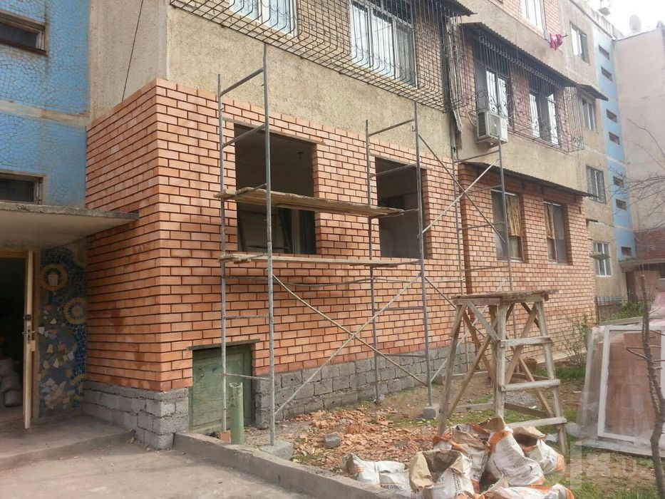 Kladka balkon balkonga g'isht teramiz