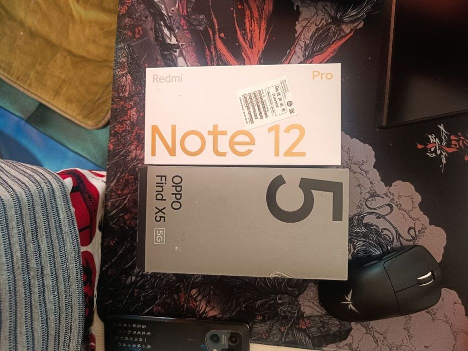 Oppo find x5 и redmi note 12 pro 5g