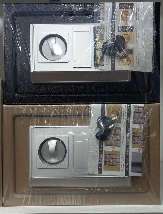 31×20×20 см. Электрон кодли ва калитли сифатли сейфлар.