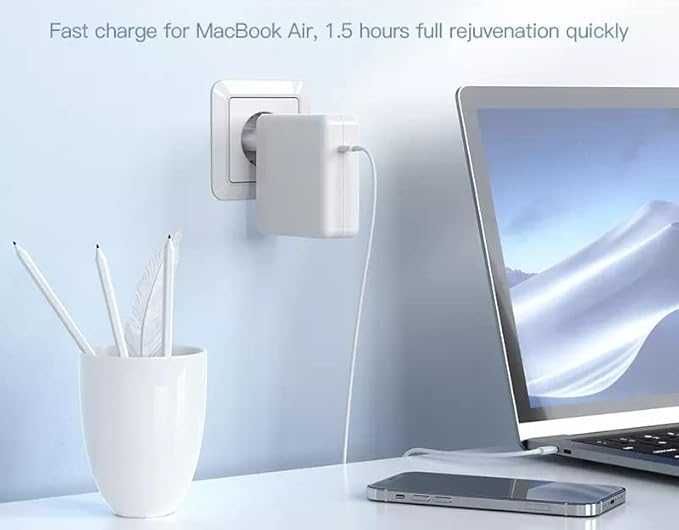 96W AC адаптер съвместим с лаптопи  и телефони от ABRALE