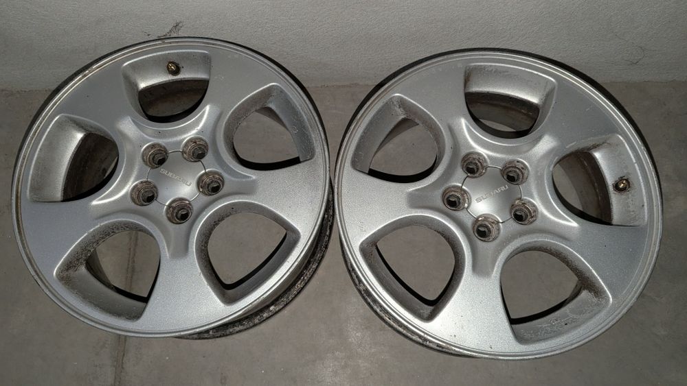 16" 5x100 Оригинални джанти от Субару Форестър