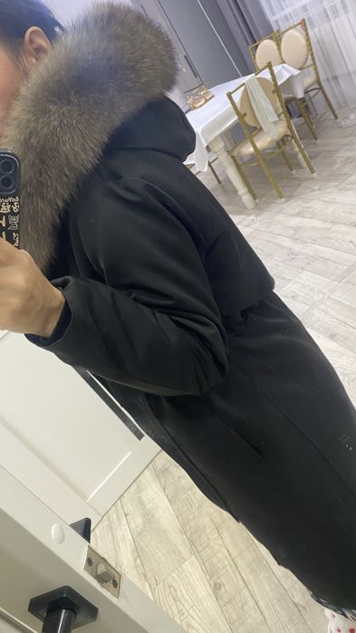 Парка теплая б/у,