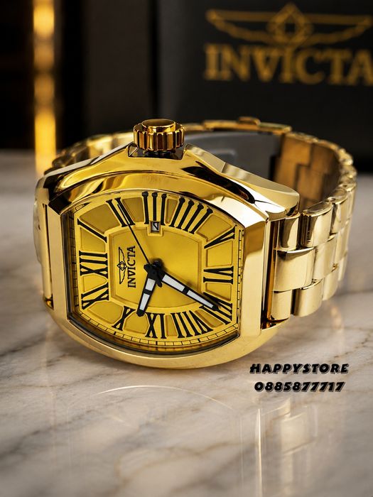 INVICTA Shadow Gold 48 mm, Инвикта нов мъжки часовник