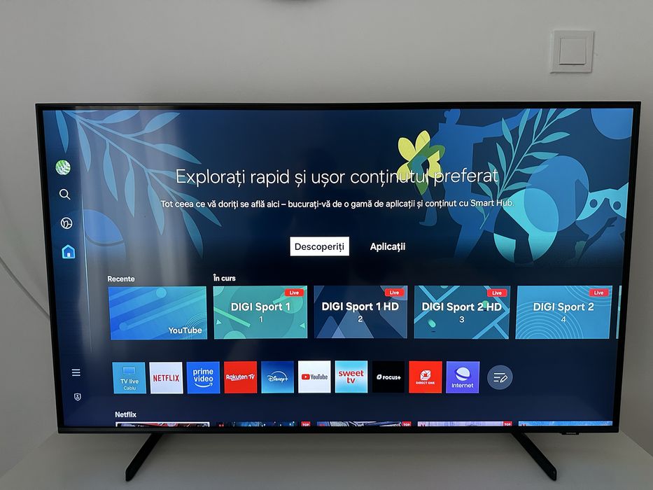 Televizor Qled Samsung 4K 108 cm !