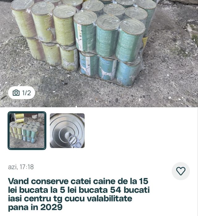Vand pentru catei caine iais centru tg cucu de la 15 lei la 5 lei pana in 2029