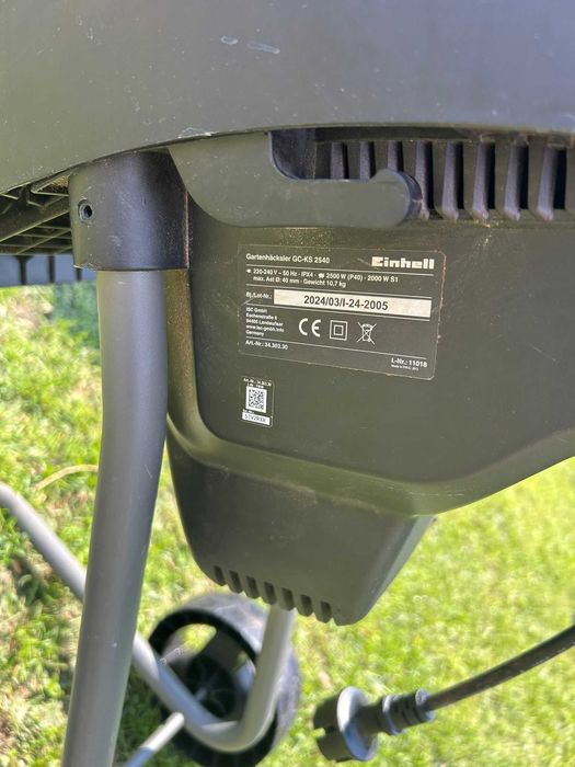 Tocător Electric Crengi și Resturi Vegetale Einhell GC-KS 2540