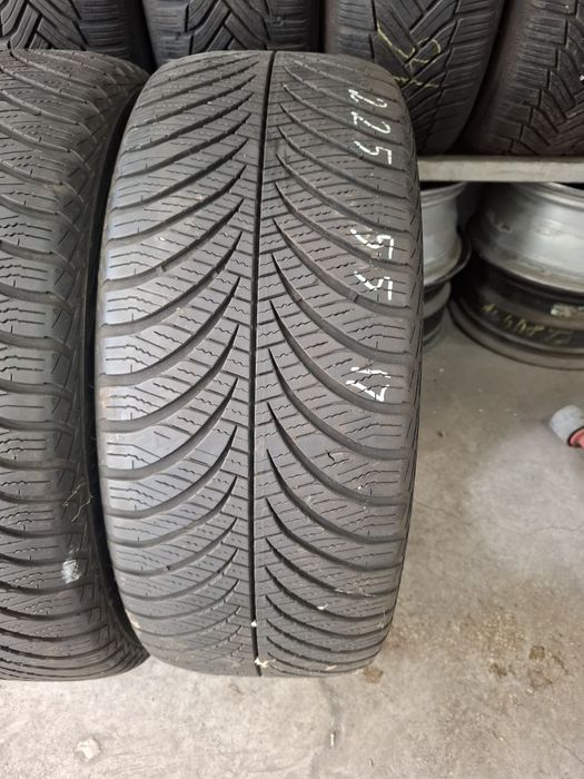 2 Всесезонни гуми Goodyear 225/55/17 ДОТ20 7мм