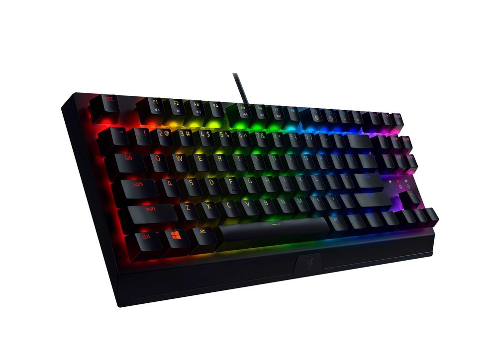 } Клавиатура игровая Razer BlackWidow V3 TKL Green Switch USB RU RGB