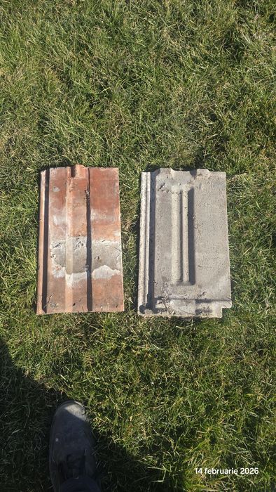 Tigla provenita din demolari